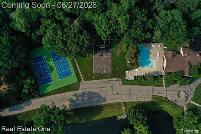 1222 Kings Cove Court, Unit 244 Rochester, MI 48306 - Photo 32 of 44 Tennis/Pickleball Court -
Basket Ball court and Pool