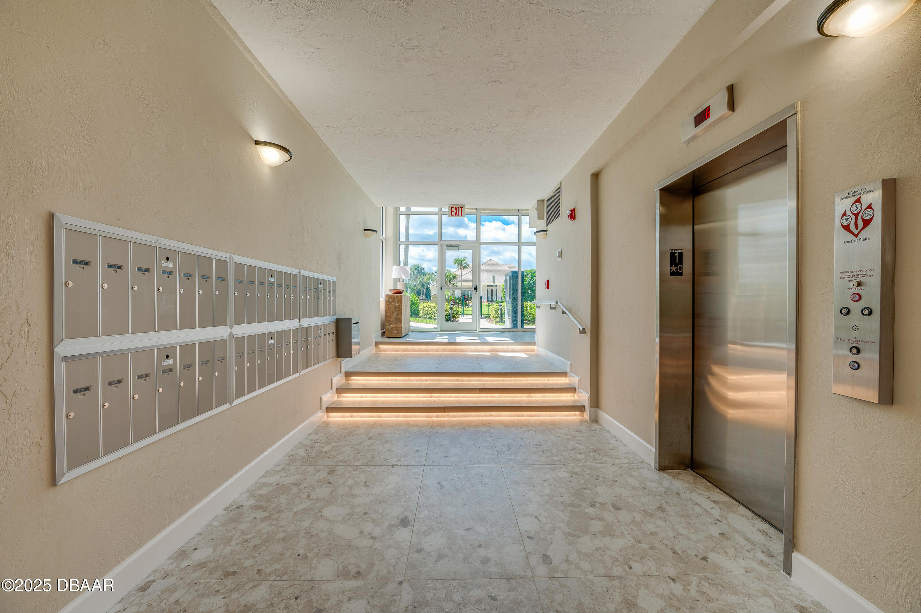 4525 South Atlantic Avenue, Unit 1704 Ponce Inlet, FL 32127 - Photo 45 of 45 a view of entryway with stairs