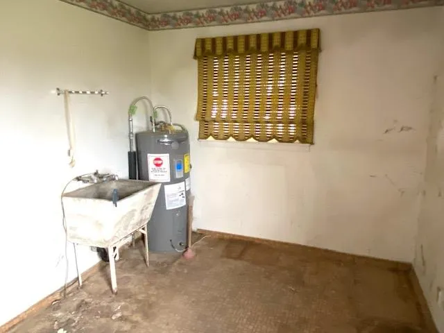 a workspace with furniture