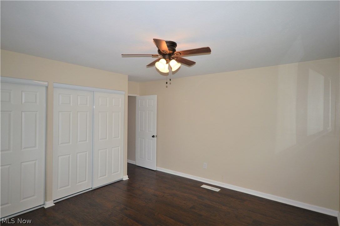 6468 Sherborn Road Parma Heights, OH 44130 - Photo 14 of 26 Spacious master bedroom with large closet. This room as new trim, doors, ceiling fan and has been painted!