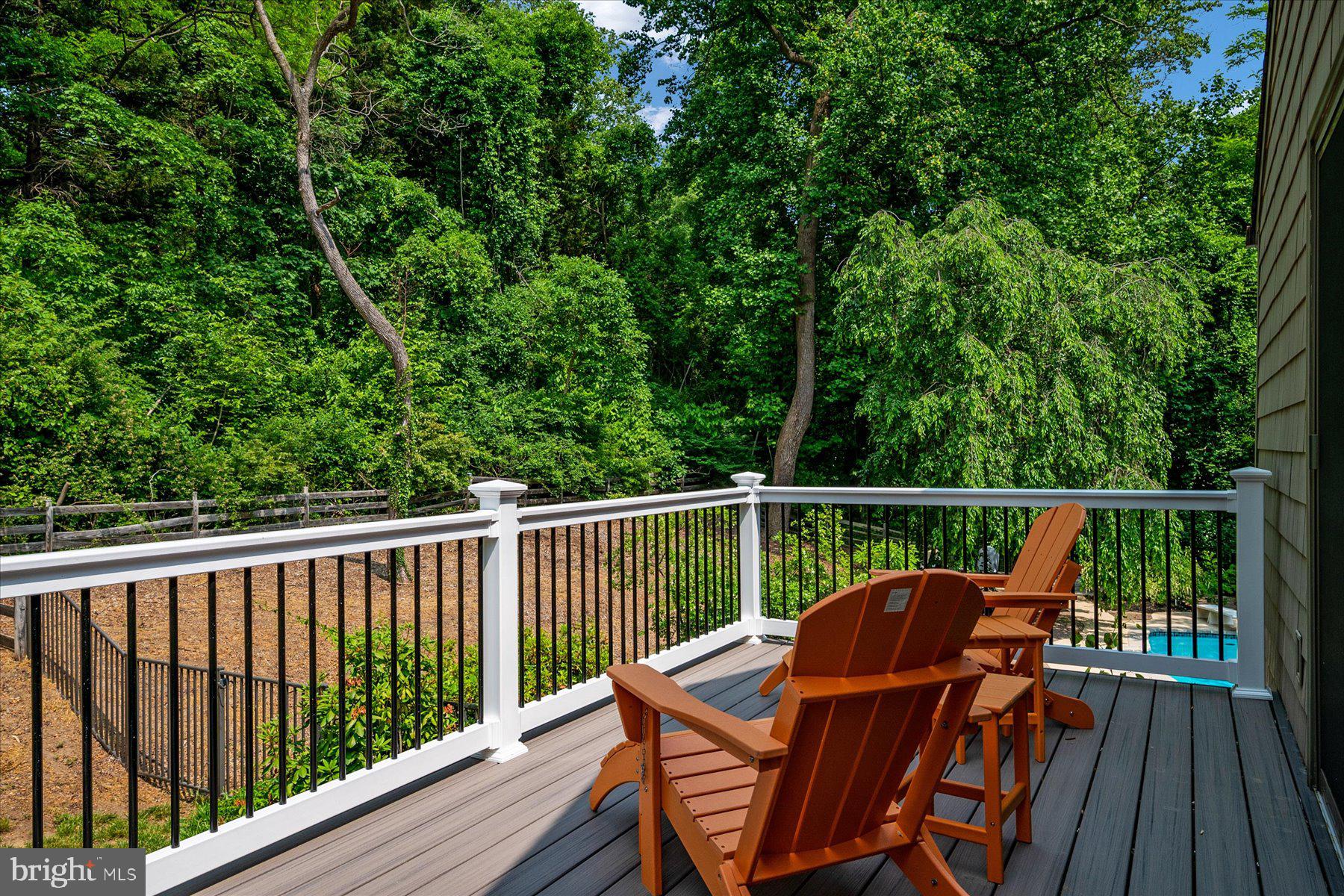 1331 Argyll Drive Arnold, MD 21012 - Photo 21 of 50 Balcony overlooking the pool & backyard
