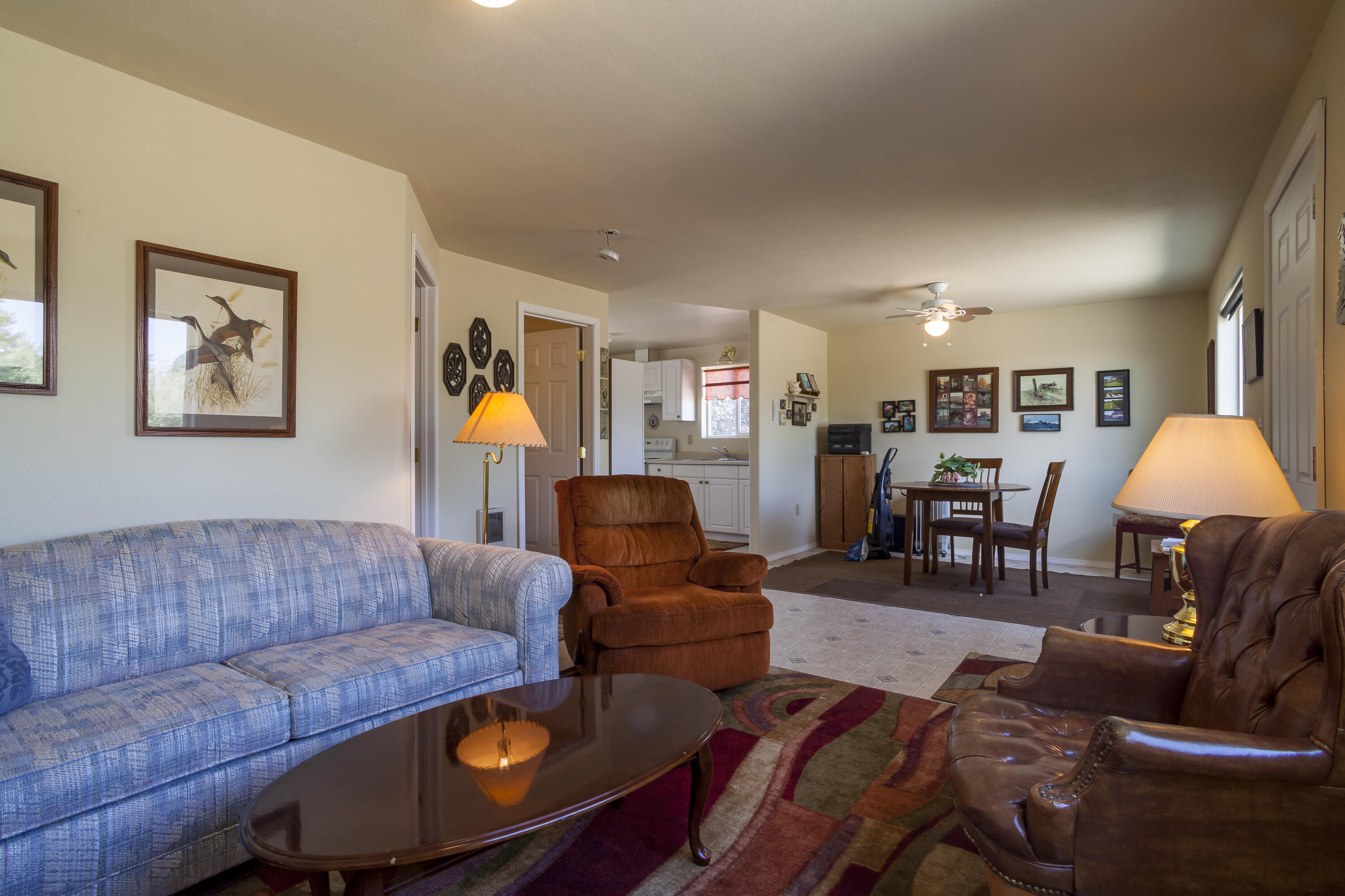57282 Tinsel Road Christmas Valley, OR 97641 - Photo 25 of 54 In the living room, looking toward the dining room.