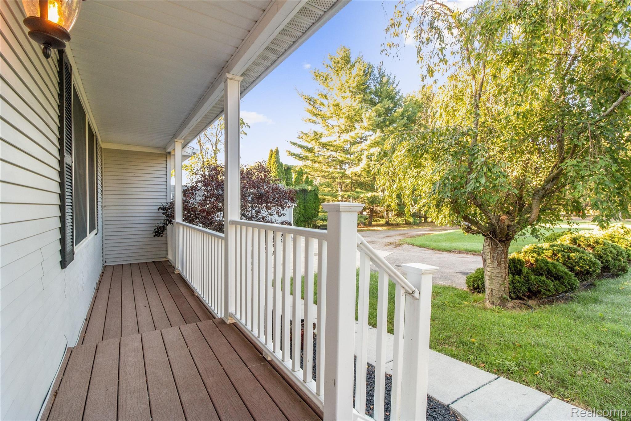 11371 Odell Road Linden, MI 48451 - Photo 40 of 40 Covered front porch