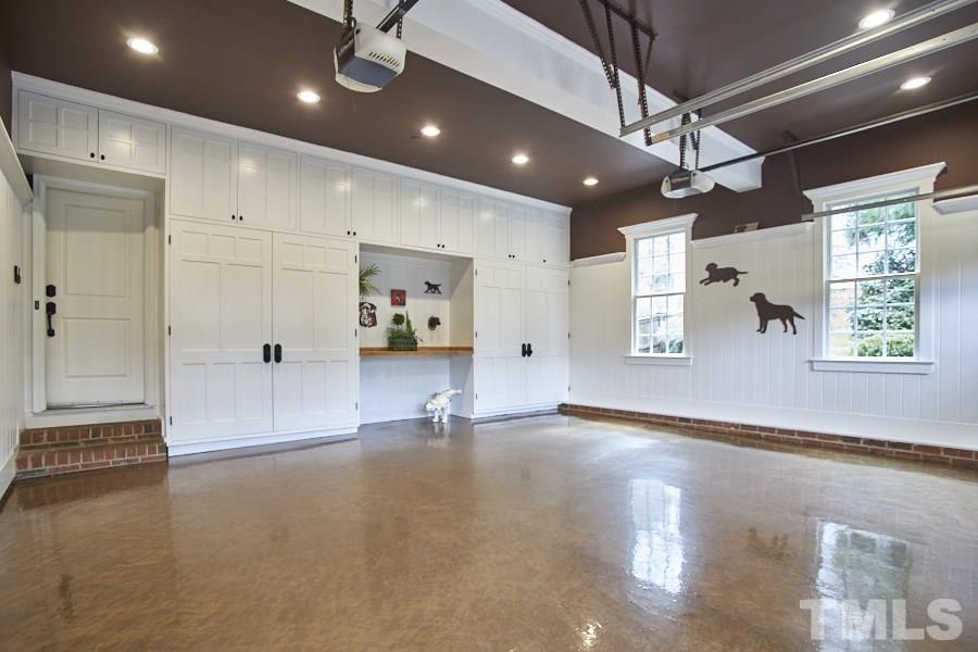 3801 Northampton Road Durham, NC 27707 - Photo 20 of 30 The cleanest garage you ever will see. Tuck away the clutter behind the custom built-ins.