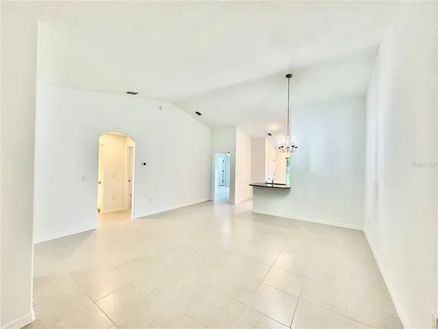 a view of a livingroom with a furniture