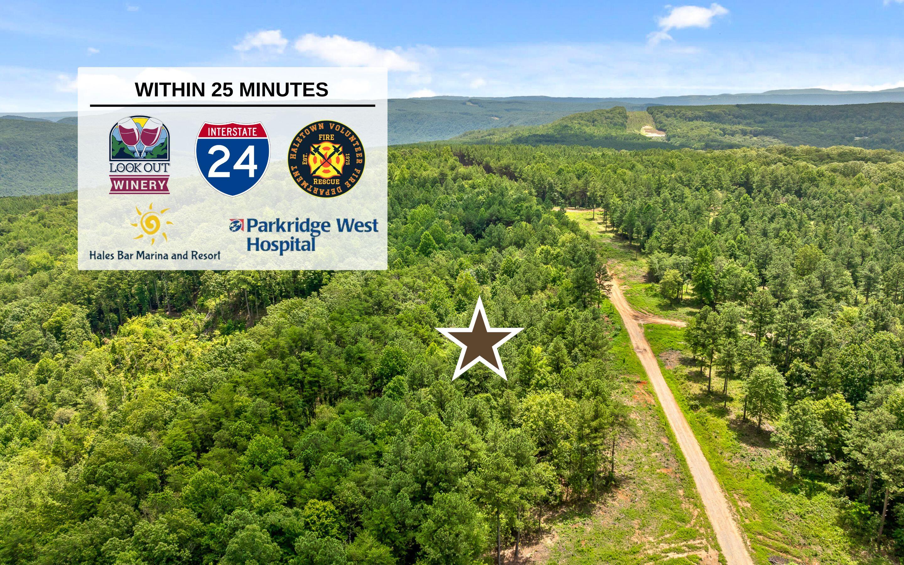 Lot 1205 Big View Road Guild, TN 37340 - Photo 11 of 21 Close to Major Roads and Amenties