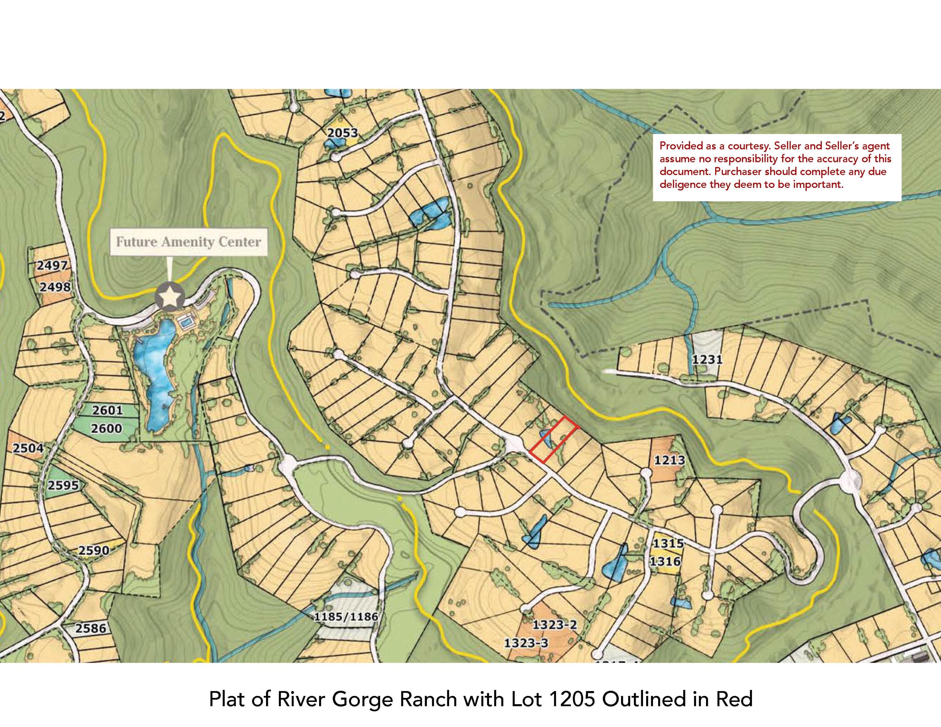 Lot 1205 Big View Road Guild, TN 37340 - Photo 9 of 21 RGR plat with outline