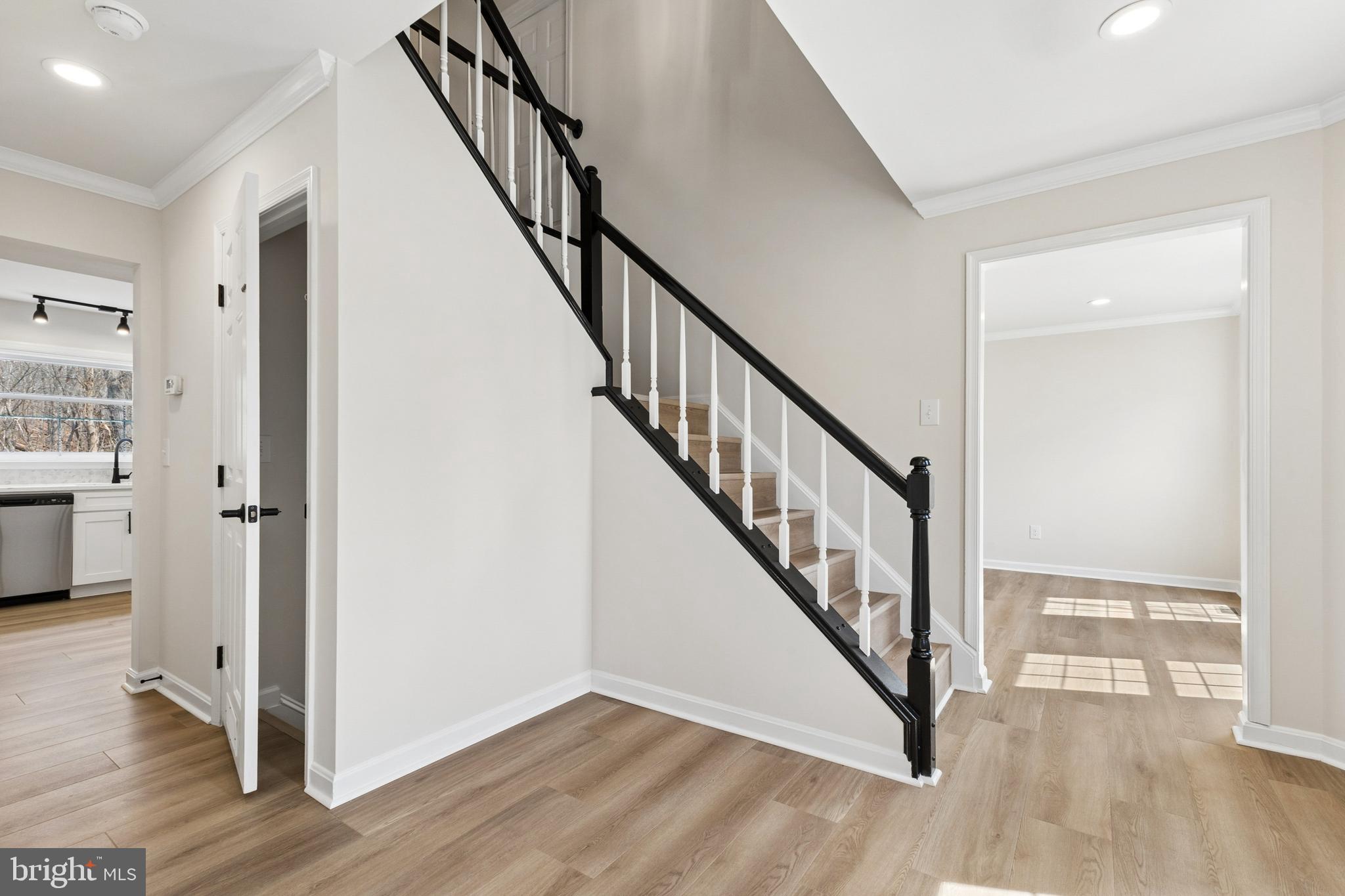 8 Lawhorn Road Stafford, VA 22554 - Photo 3 of 40 a view of an entryway with wooden floor