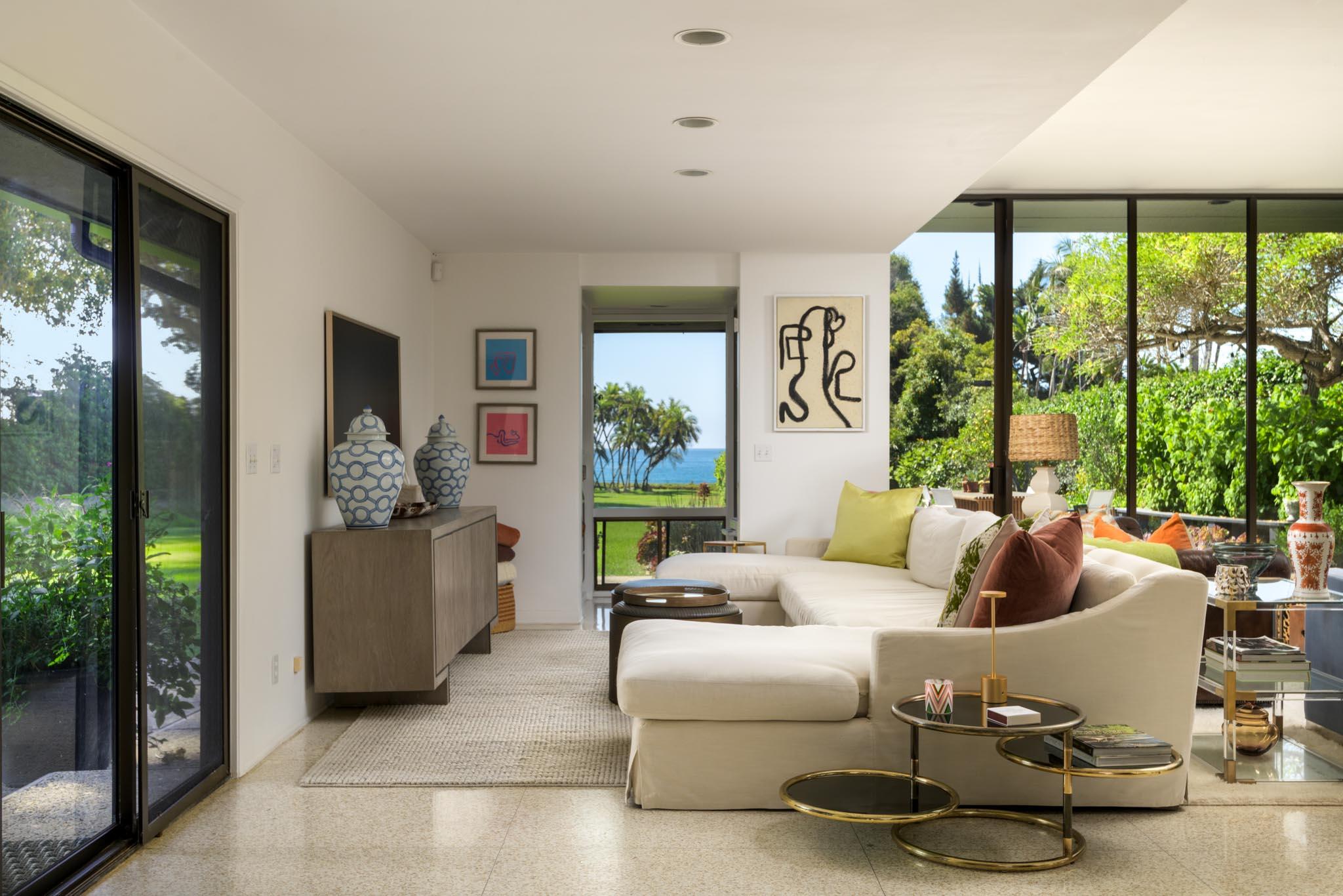 1695 Fernald Point Lane Montecito, CA 93108 - Photo 16 of 38 a living room with furniture and a large window