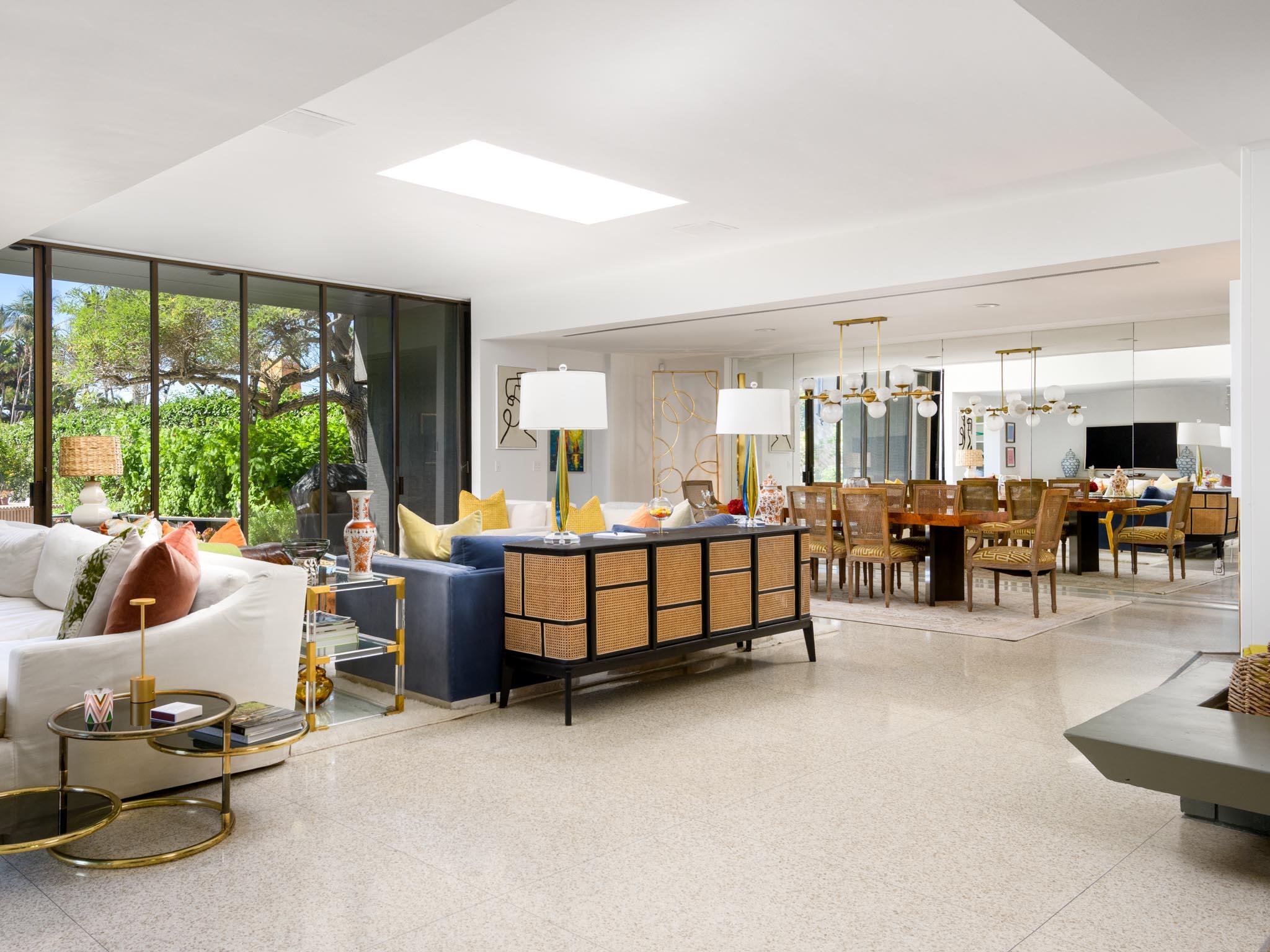 1695 Fernald Point Lane Montecito, CA 93108 - Photo 19 of 38 a bedroom with furniture and a large window