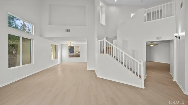 a view of an entryway with a livingroom