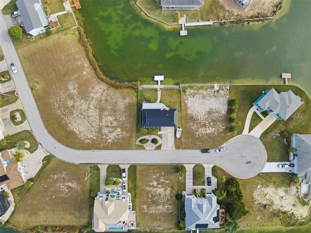 3366 Bluefish Drive Hernando Beach, FL 34607 - Photo 45 of 75 an aerial view of a highlighted house