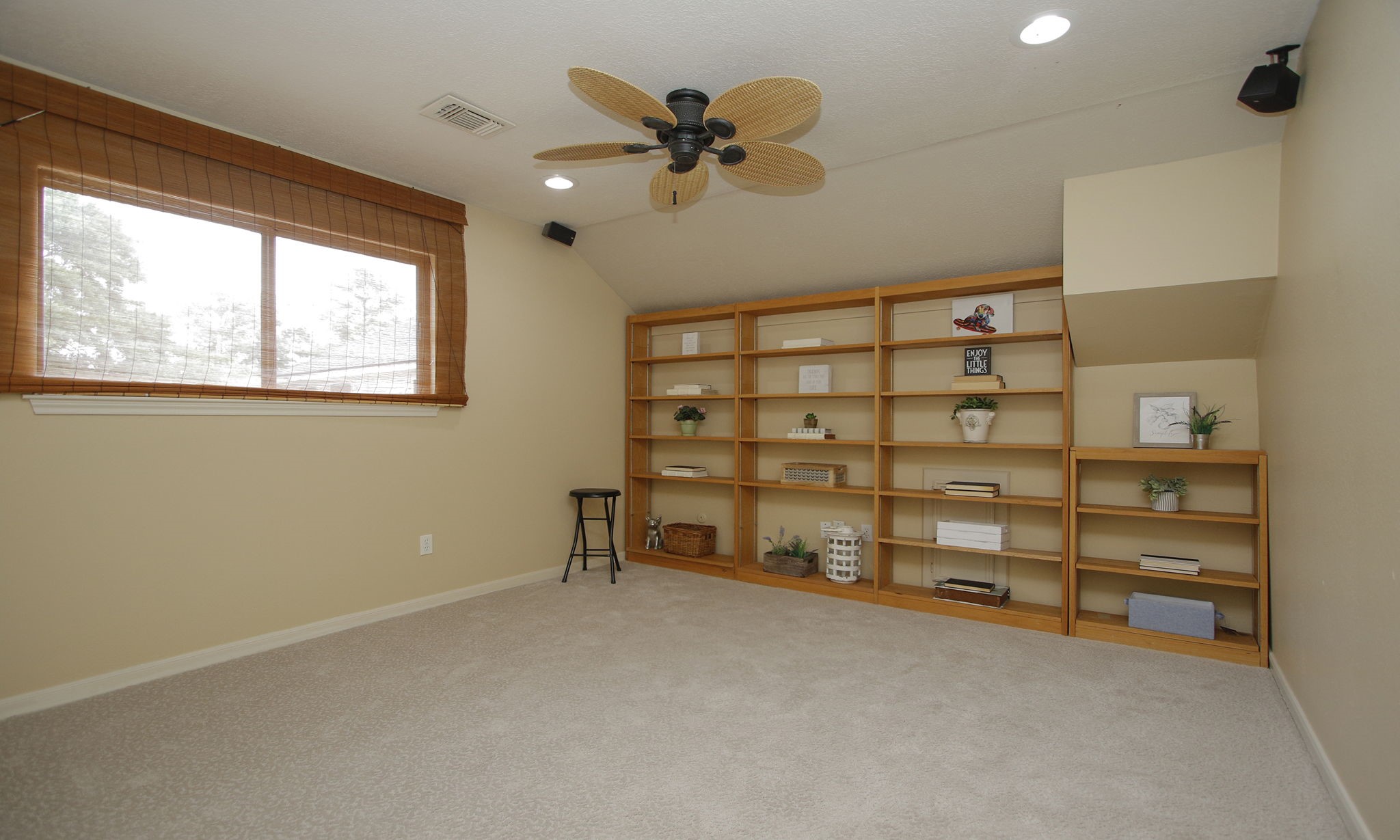 16114 Kempton Park Drive Spring, TX 77379 - Photo 27 of 46 THIRD BEDROOM UP - This bedroom can be used as a media room or bedroom. It includes a secret closet.