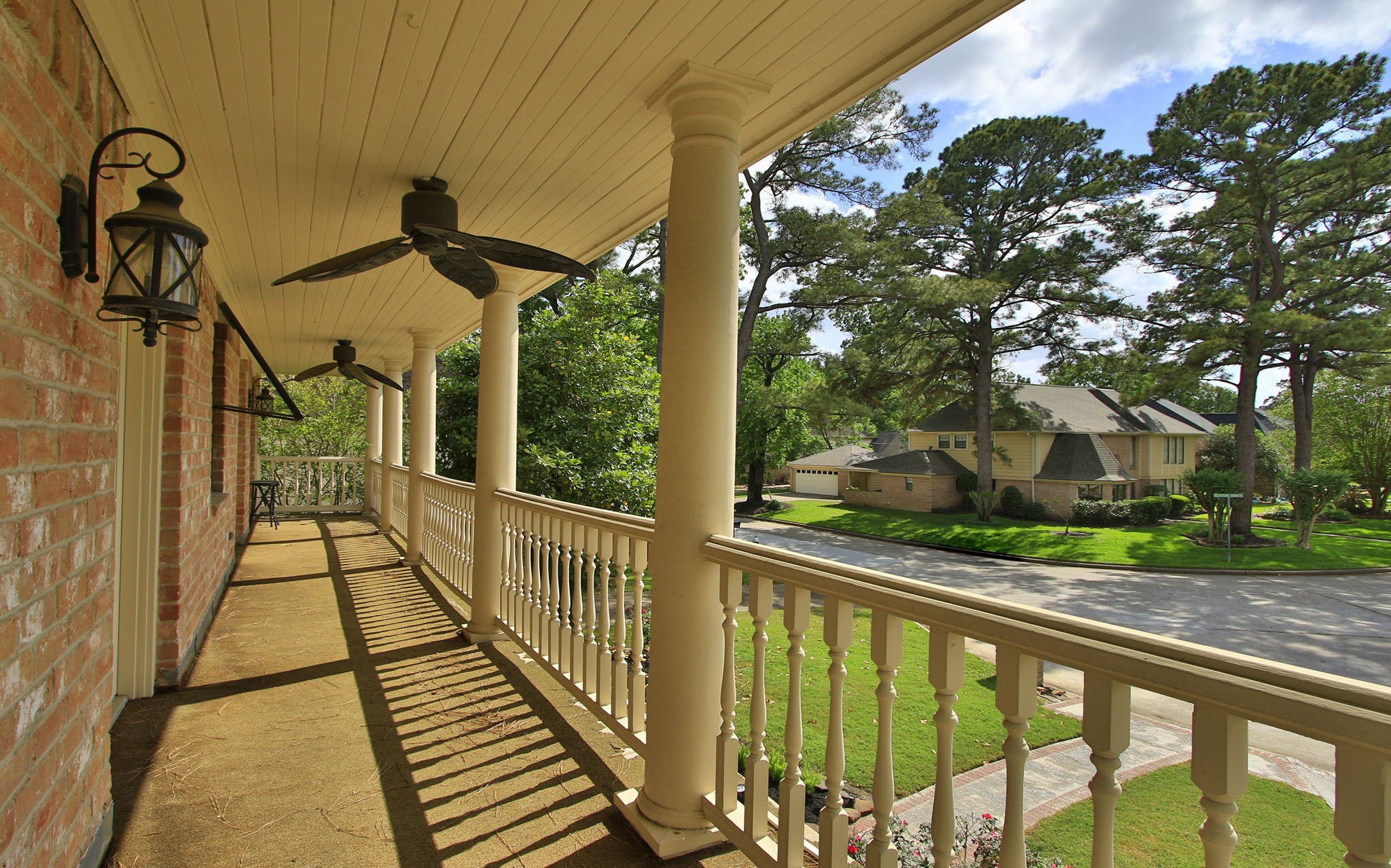 16114 Kempton Park Drive Spring, TX 77379 - Photo 39 of 46 SECOND FLOOR BALCONY - This balcony can be accessed by two second floor bedtooms.