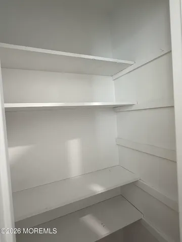 a close view of closet