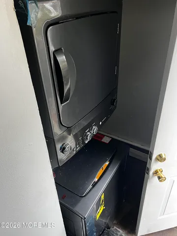 a close view of a stove and a mirror