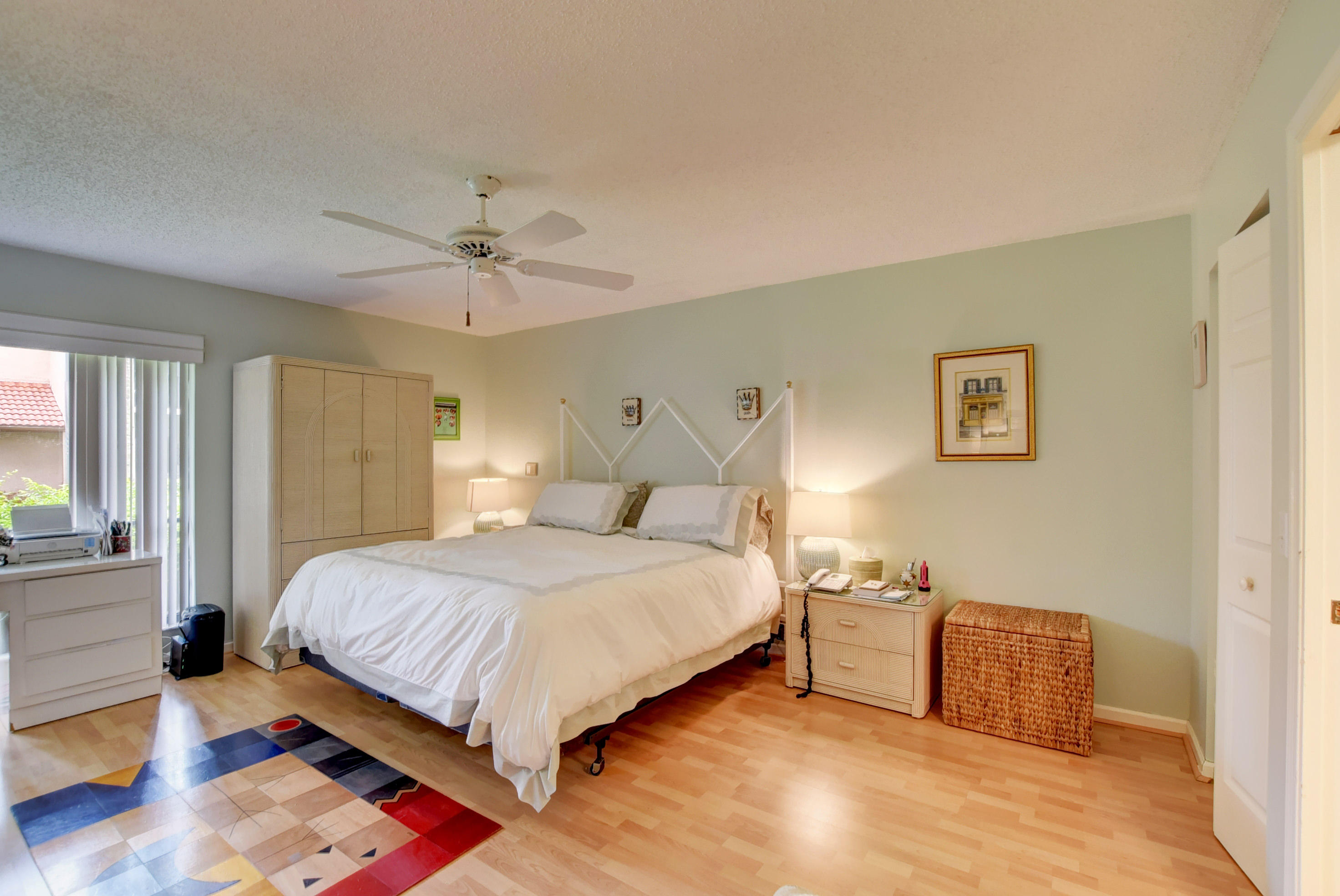 5660 Coach House Circle, Unit A Boca Raton, FL 33486 - Photo 15 of 27 MASTER BEDROOM