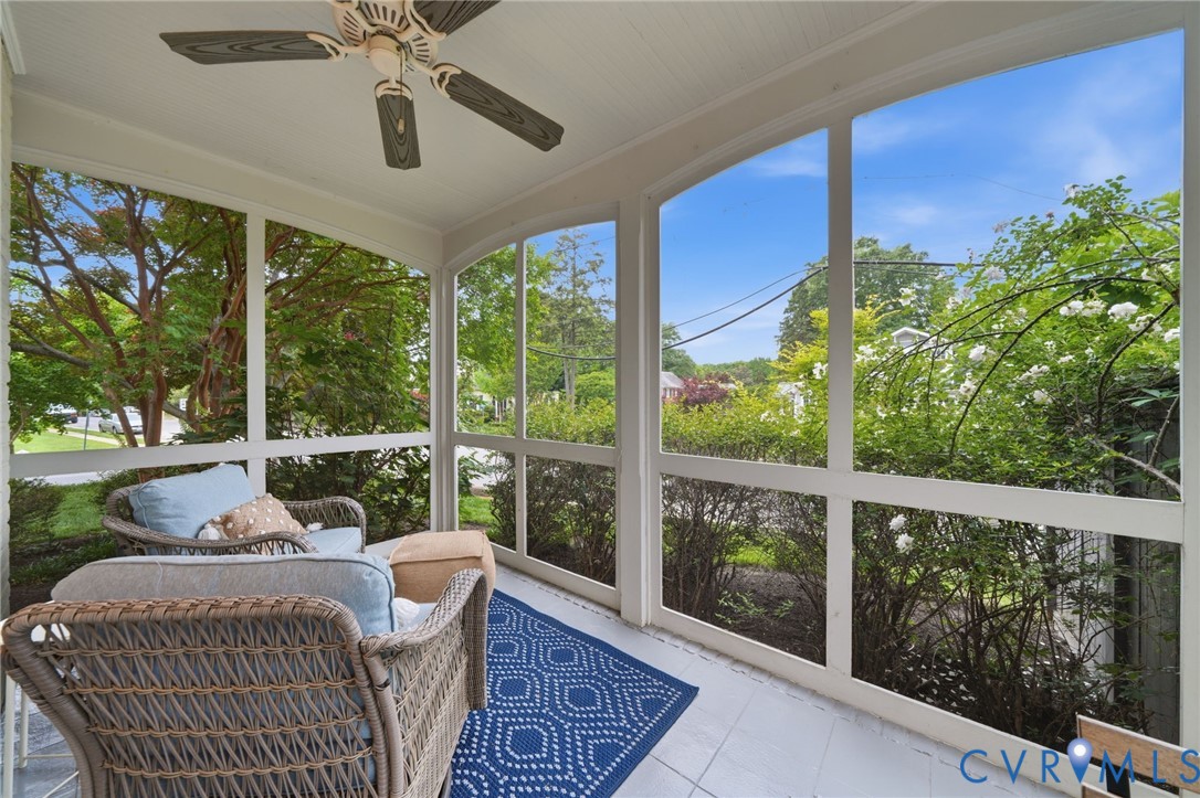 5023 Caledonia Road Richmond, VA 23225 - Photo 18 of 48 Tranquil screened-in porch perfect for enjoying Ri