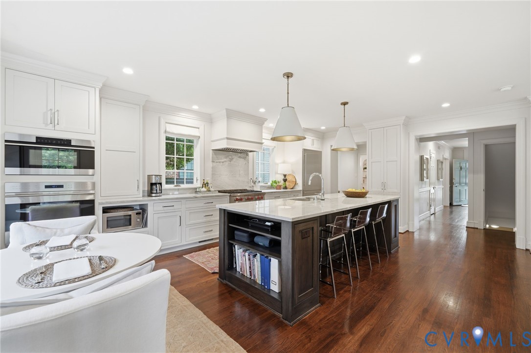 5023 Caledonia Road Richmond, VA 23225 - Photo 7 of 48 Modern luxury kitchen with integrated flow to the