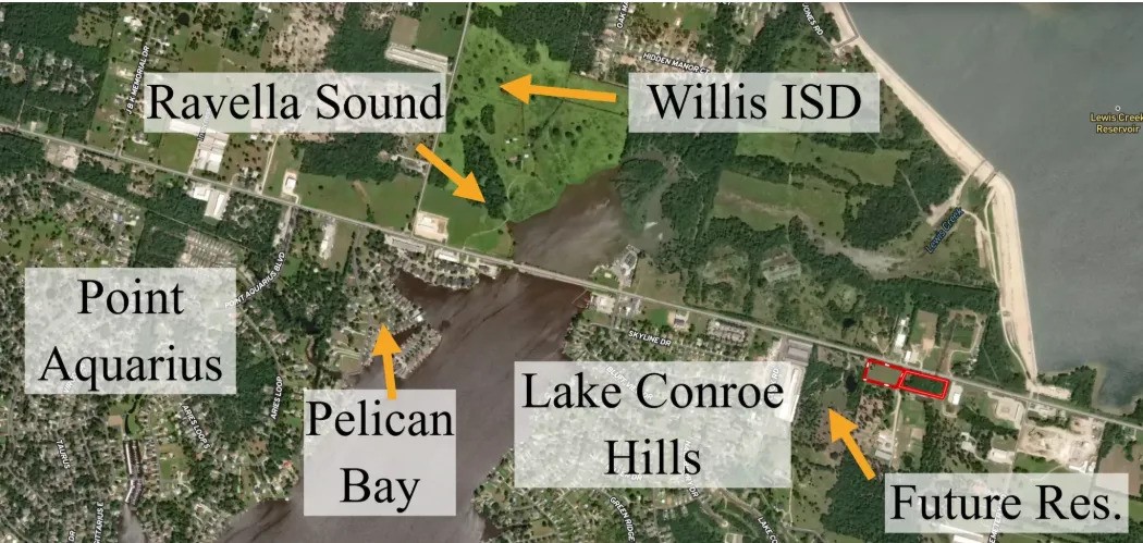 0 Fm 1097 Road West Willis, TX 77318 - Photo 2 of 5 a sign broad on wooden wall