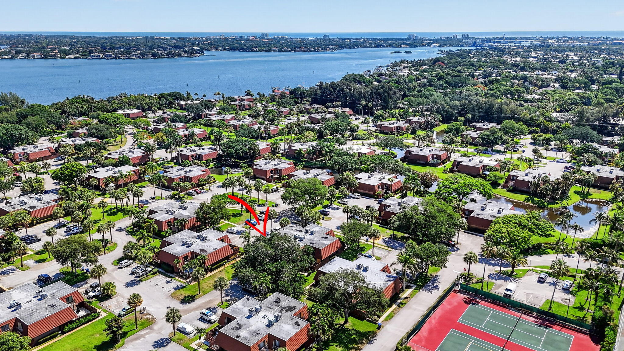 825 Center Street, Unit 50A Jupiter, FL 33458 - Photo 44 of 53 an aerial view of multiple house