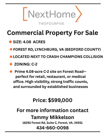 $599,000 | 0 Forest Road, Forest, VA 24502