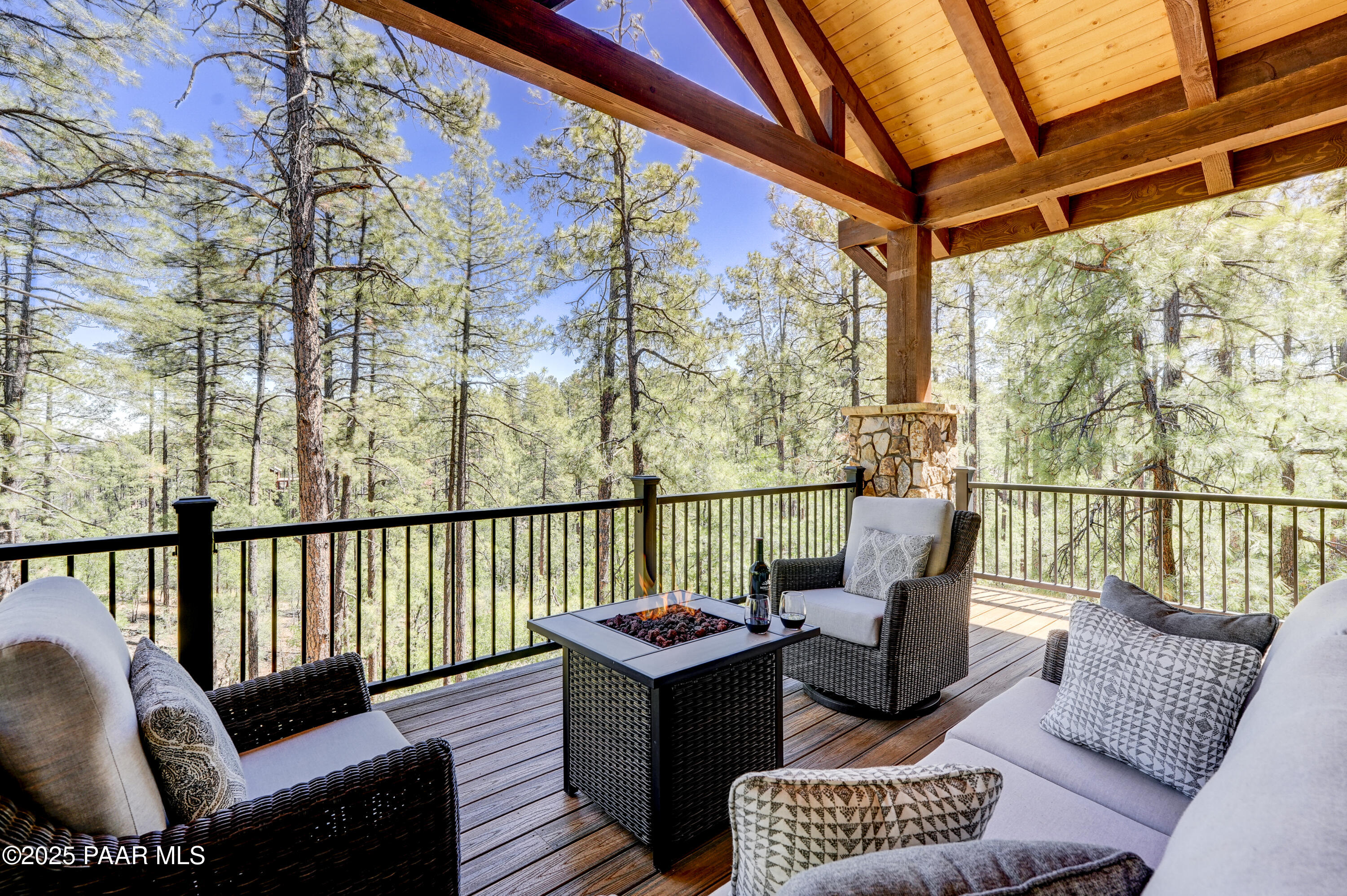 1145 High Valley Ranch Road Prescott, AZ 86303 - Photo 21 of 57 Back Deck