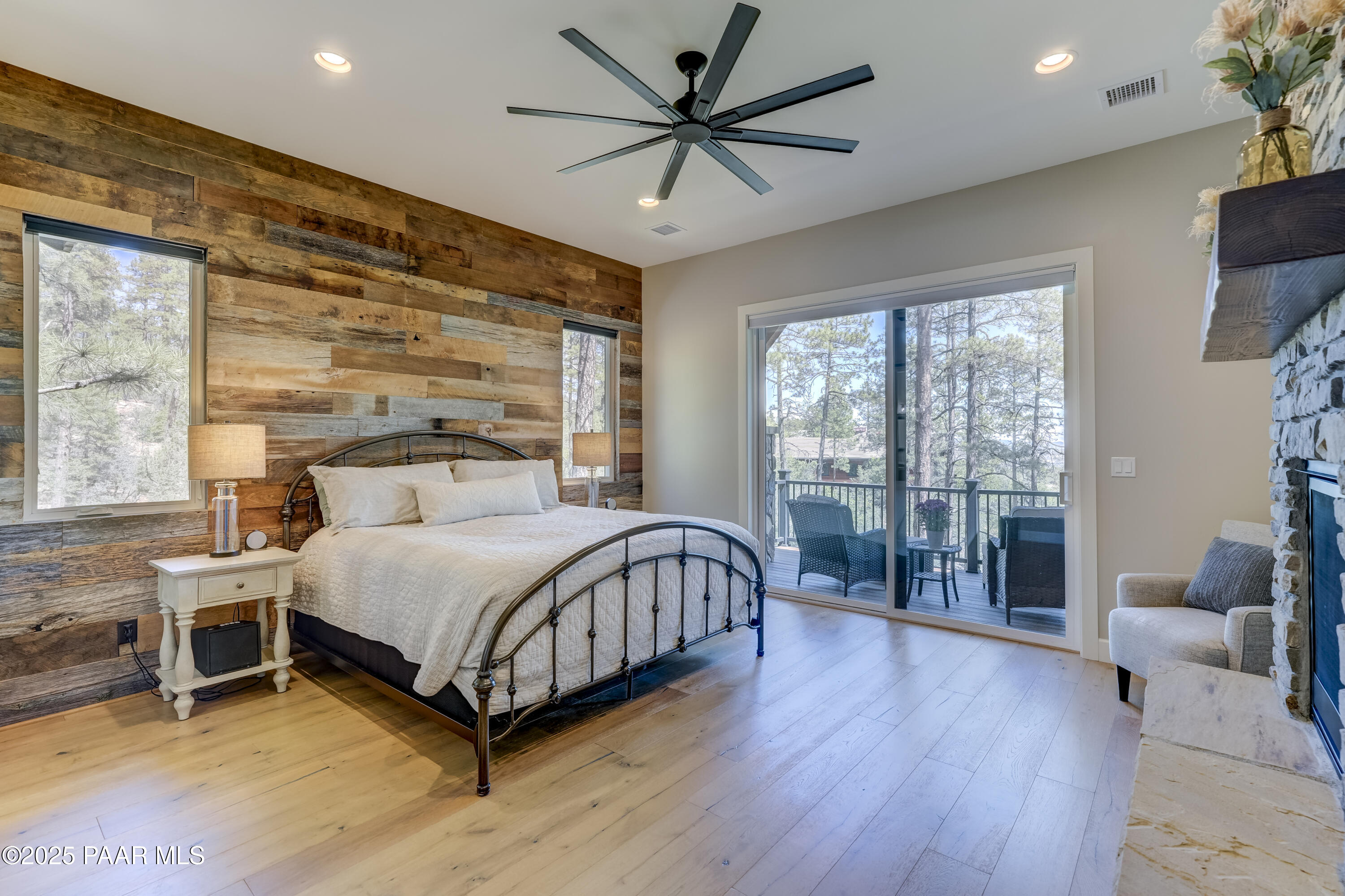 1145 High Valley Ranch Road Prescott, AZ 86303 - Photo 24 of 57 Primary Bedroom with Deck Access