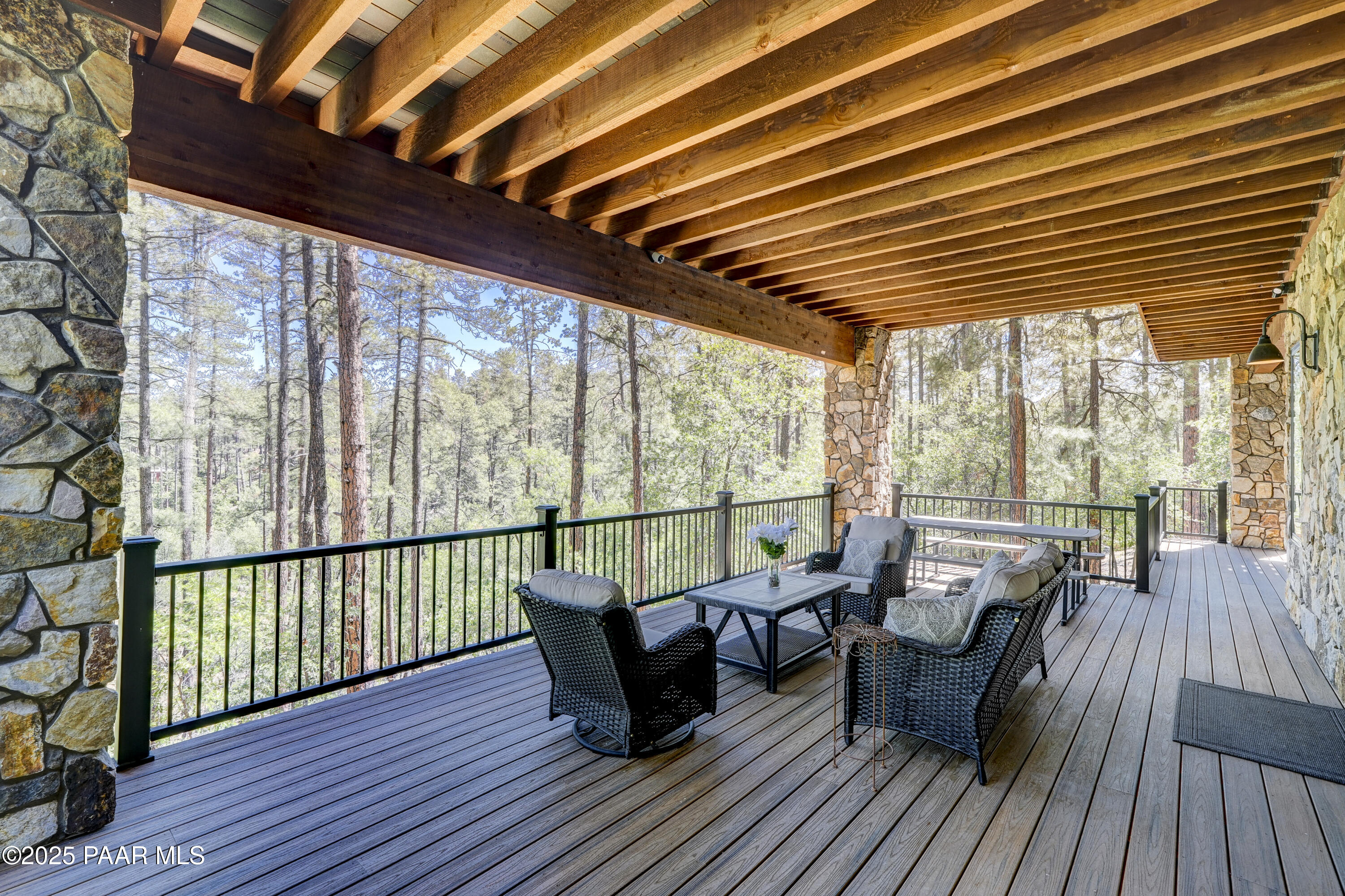 1145 High Valley Ranch Road Prescott, AZ 86303 - Photo 44 of 57 Lower Level Deck