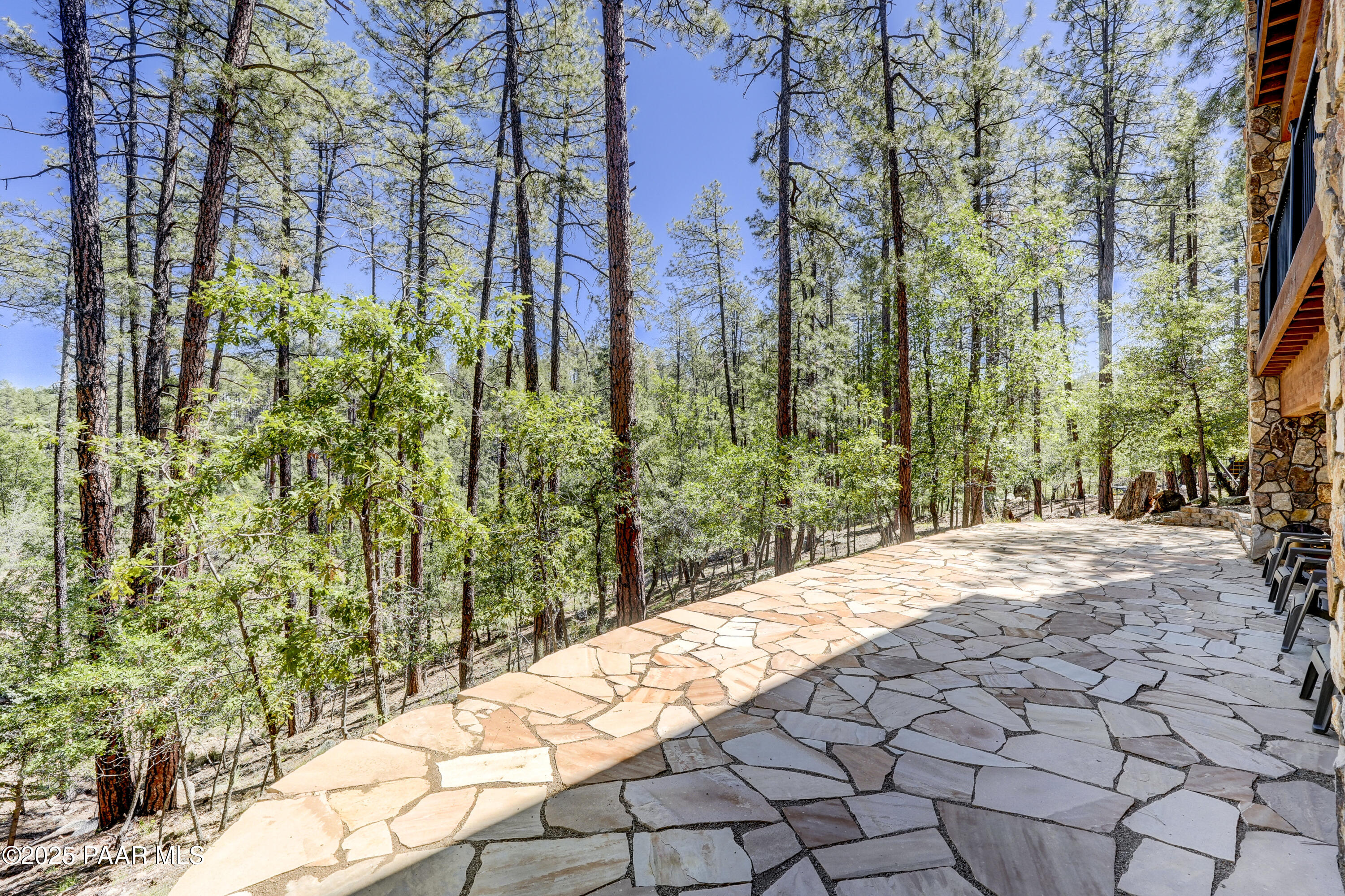 1145 High Valley Ranch Road Prescott, AZ 86303 - Photo 45 of 57 Backyard Flagstone Patio