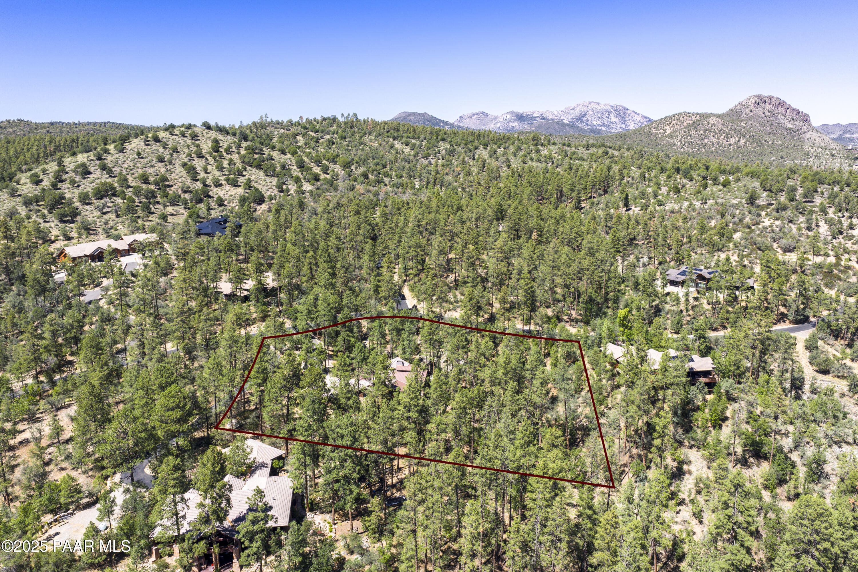 1145 High Valley Ranch Road Prescott, AZ 86303 - Photo 56 of 57 Aerial Overview