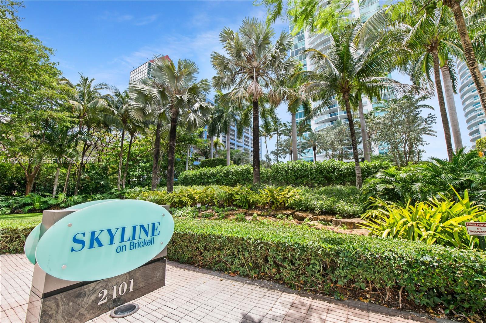 2101 Brickell Avenue, Unit 1909 Miami, FL 33129 - Photo 25 of 25 a sign on the side of a road