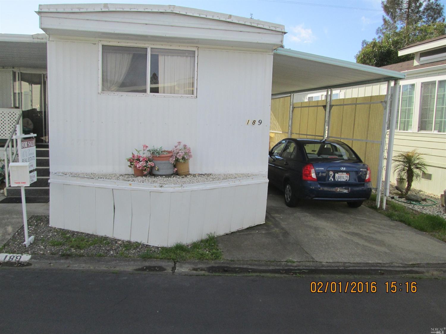 189 Redwing Drive, Unit 189 Santa Rosa, CA 95409 - Photo 1 of 1 a view of a car in front of a house