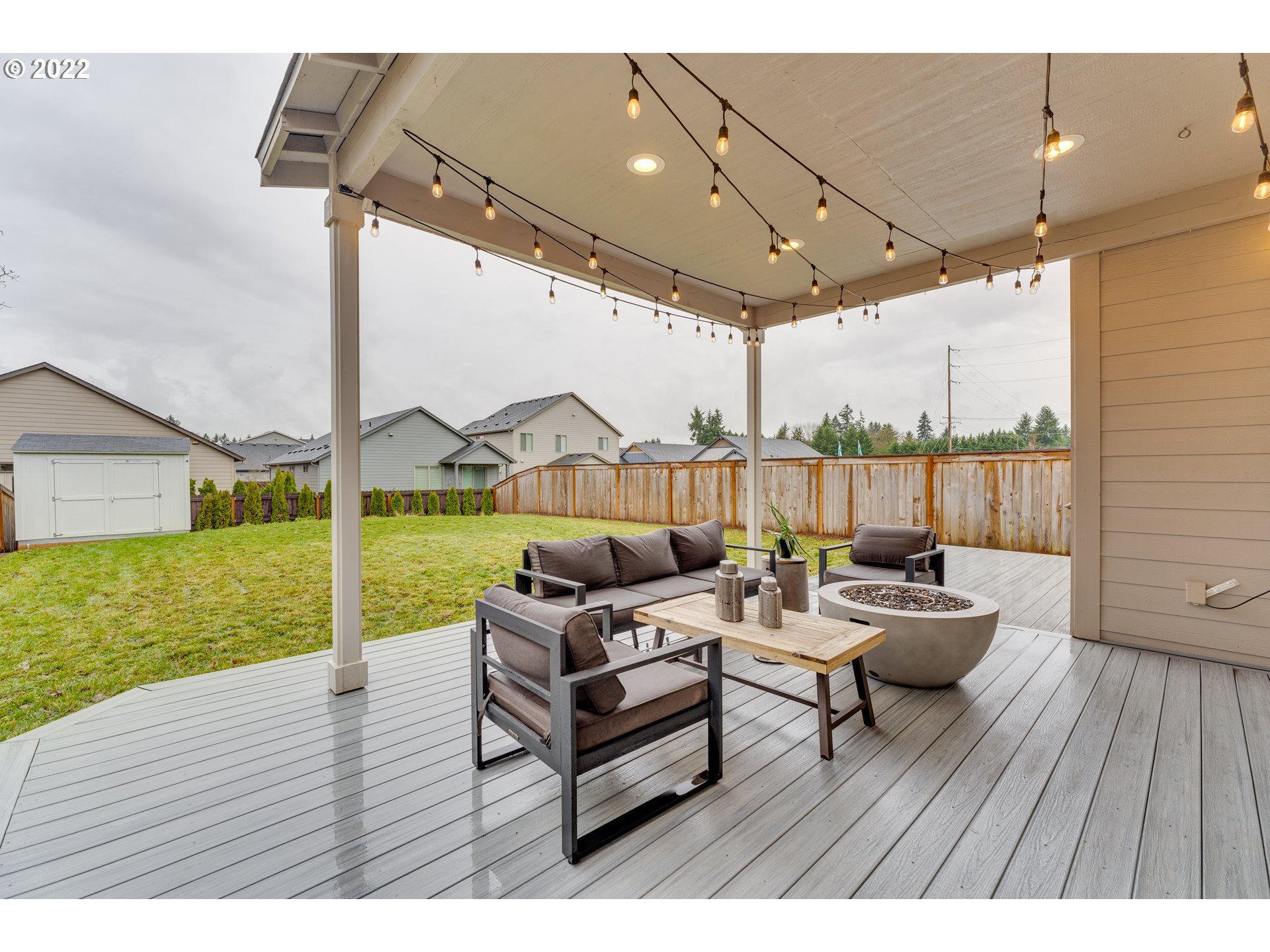 13305 Northeast 114th Way Brush Prairie, WA 98606 - Photo 29 of 31 a outdoor living space with furniture and garden view