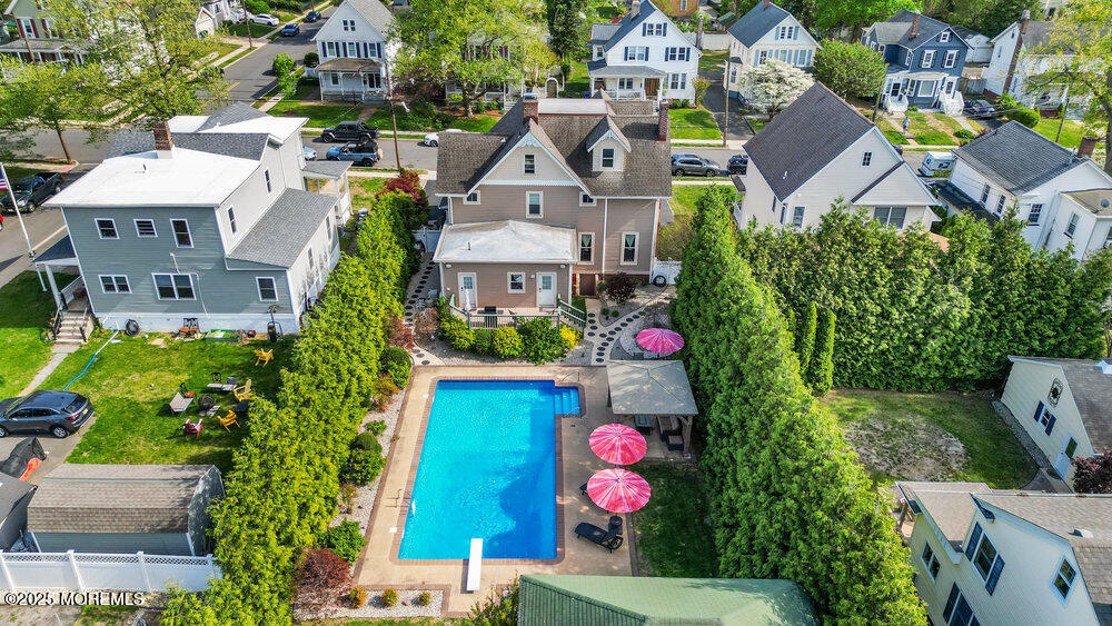 75 Elizabeth Street Keyport, NJ 07735 - Photo 53 of 61 an aerial view of multiple houses with yard