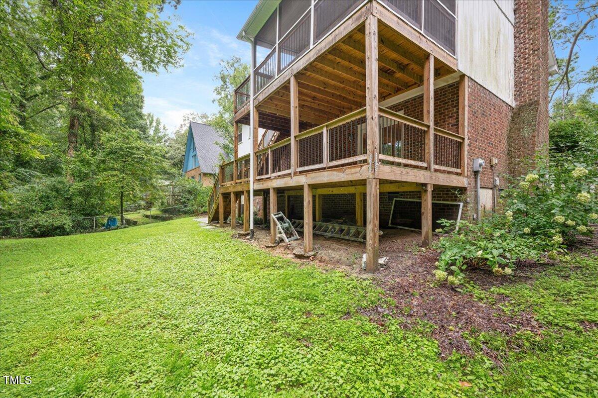 5812 Old Forge Circle Raleigh, NC 27609 - Photo 29 of 31 front view of a house with a yard
