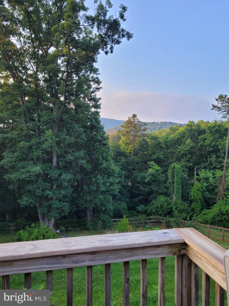 584 Pine Ridge Drive Front Royal, VA 22630 - Photo 2 of 36 Mountain 🏔️ view from deck.