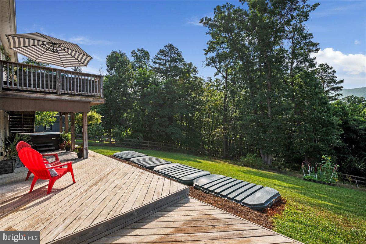 584 Pine Ridge Drive Front Royal, VA 22630 - Photo 33 of 36 Outdoor living area patio area.