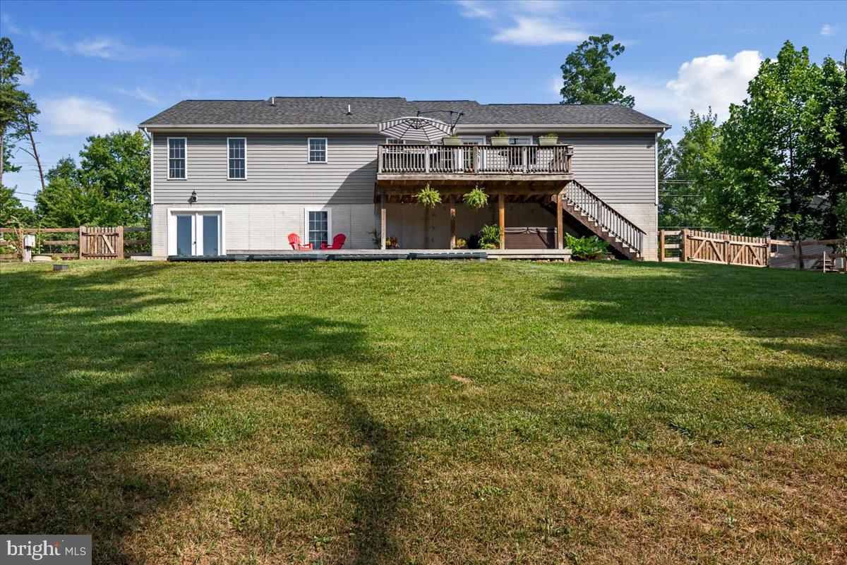 584 Pine Ridge Drive Front Royal, VA 22630 - Photo 35 of 36 Outdoor living view from the edge of the woods.