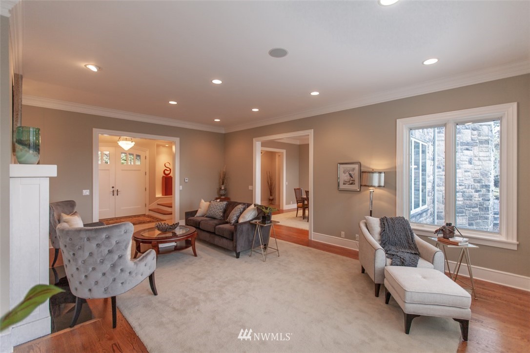 1334 Chuckanut Crest Drive Bellingham, WA 98229 - Photo 11 of 40 a living room with furniture and a large window
