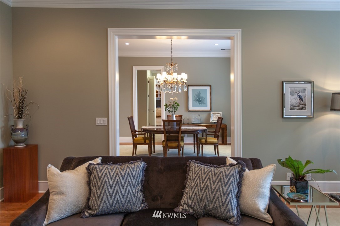 1334 Chuckanut Crest Drive Bellingham, WA 98229 - Photo 12 of 40 a living room with furniture and a chandelier