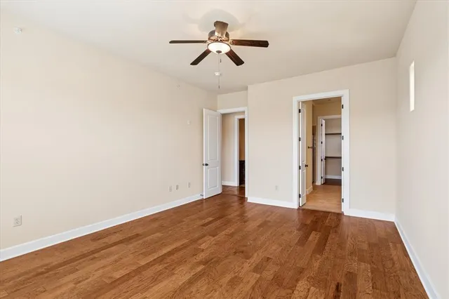 wooden floor in an empty room