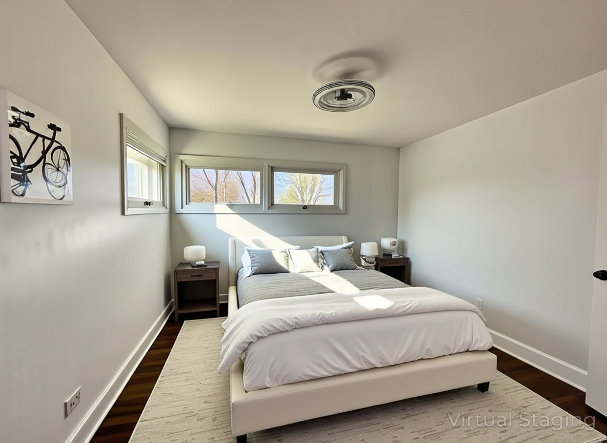 909 South Emerson Street Mount Prospect, IL 60056 - Photo 29 of 45 a bedroom with a bed and a window