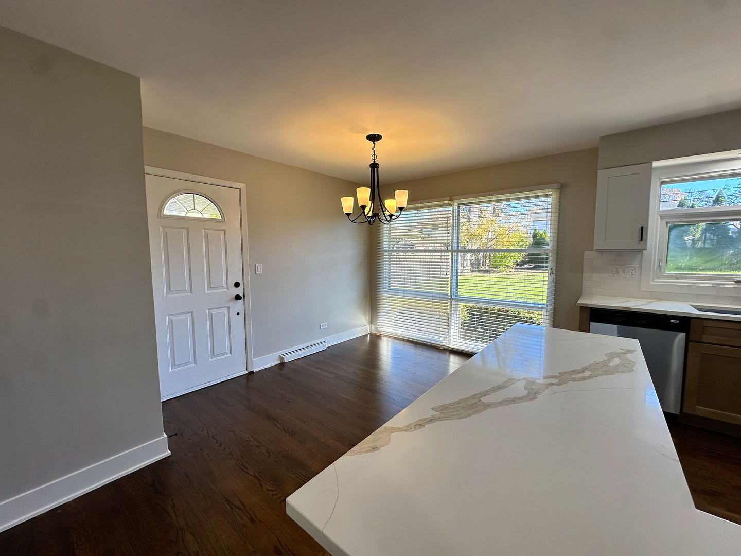 909 South Emerson Street Mount Prospect, IL 60056 - Photo 6 of 45 a view of a livingroom with furniture window and wooden floor