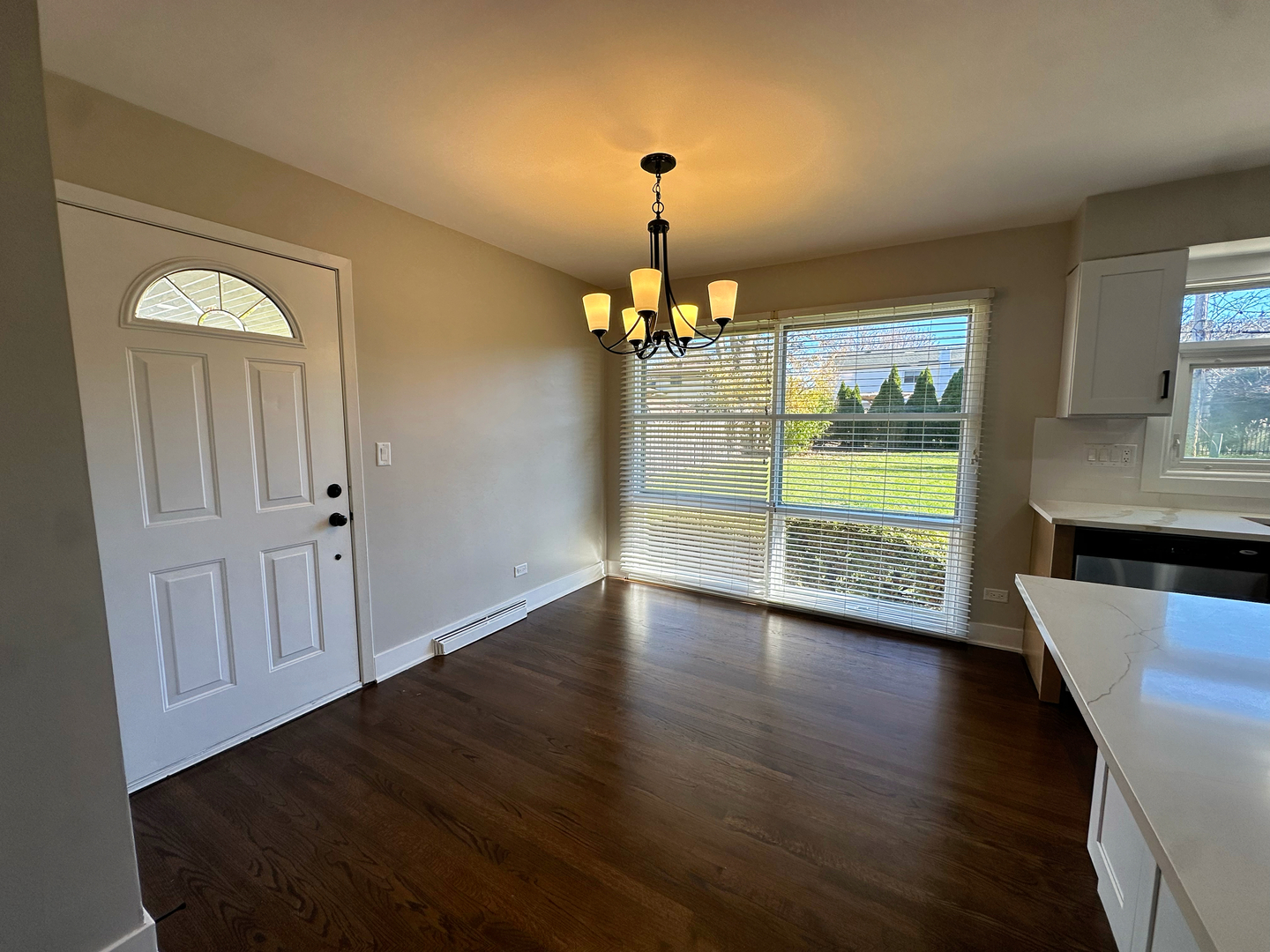 909 South Emerson Street Mount Prospect, IL 60056 - Photo 8 of 45 wooden floor in an empty room with a window