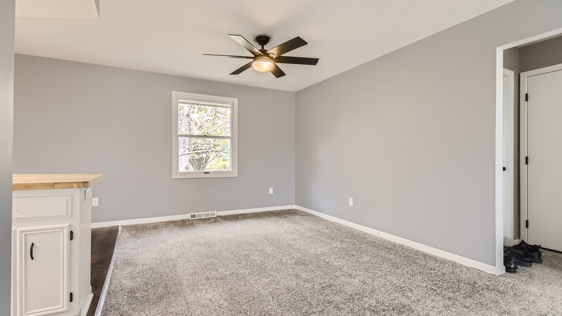 16156 Weber Road Crest Hill, IL 60403 - Photo 9 of 39 an empty room with closet and windows