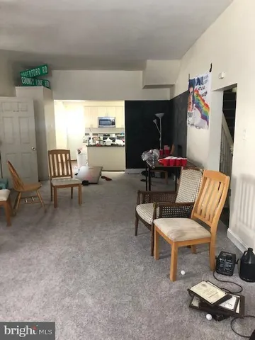 a outdoor living space with furniture and a couch