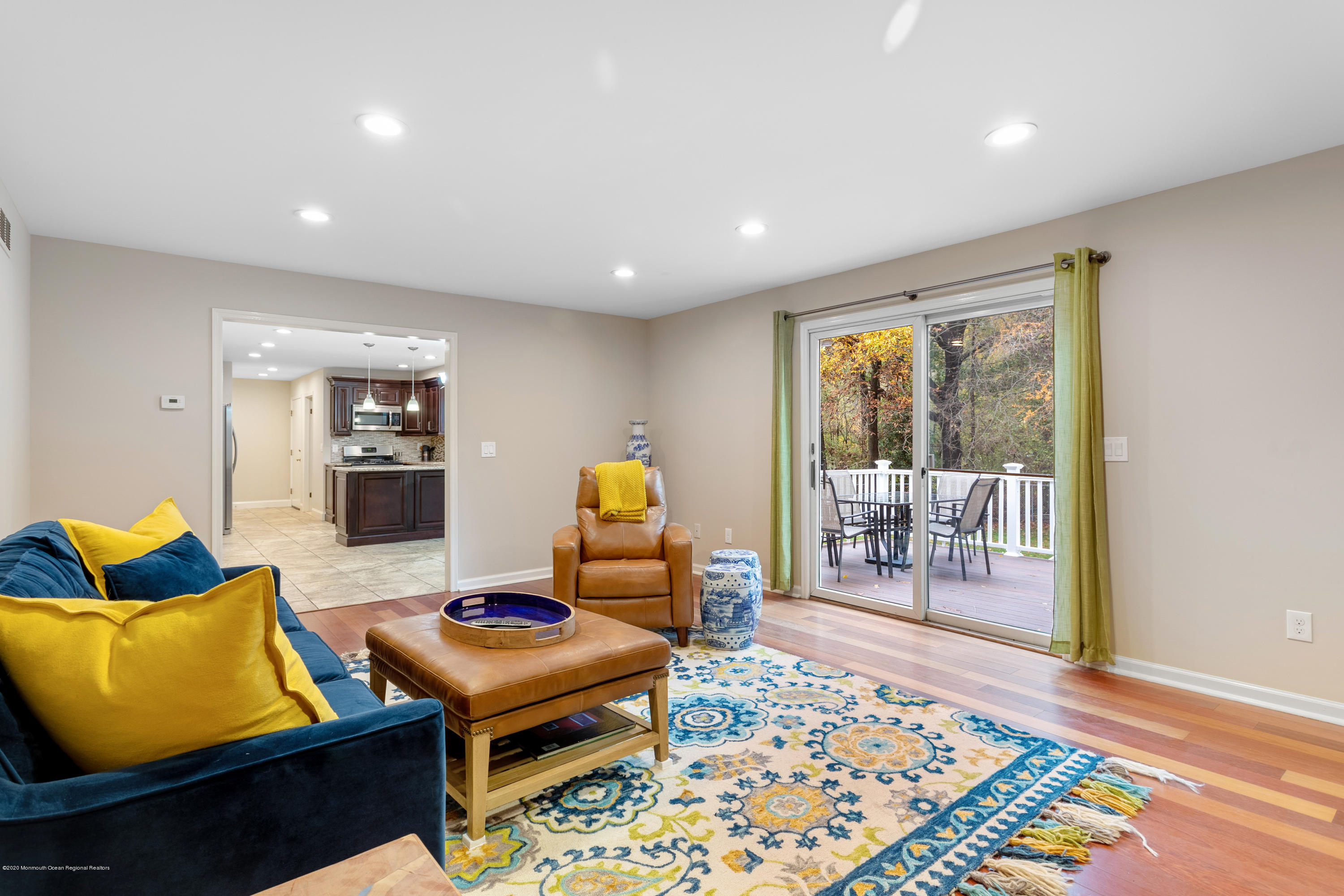 202 Adelphia Road Farmingdale, NJ 07727 - Photo 19 of 40 a living room with furniture and wooden floor