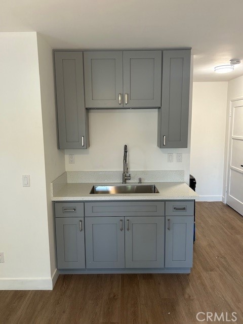 4568 Edgewood Place Riverside, CA 92506 - Photo 8 of 10 a kitchen with sink and cabinets