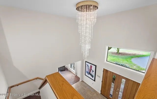 a close up of a wall with a window